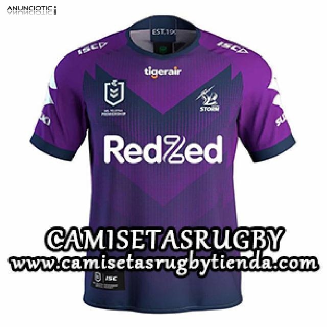 Camiseta Melbourne Storm Rugby 2021 Local