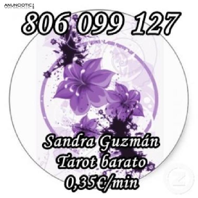 Tarot Barato Sandra Guzmán: 806 099 127. a 0,42 el min. Barato.-