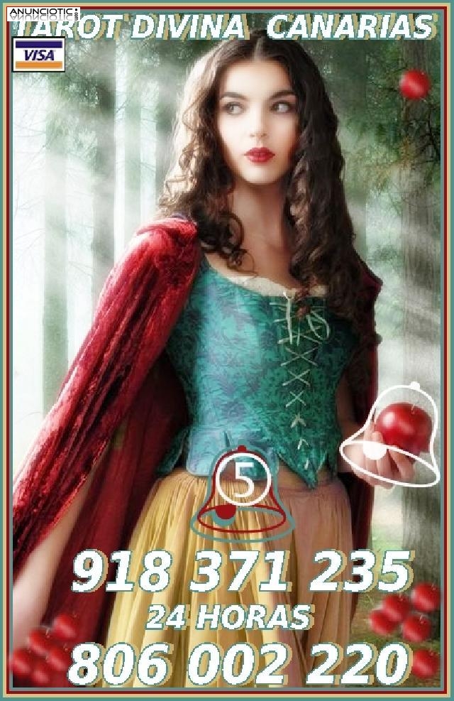  Oferta tarot Divina 5 15 min  918 371 235 online. Tarot barato 806 002 22