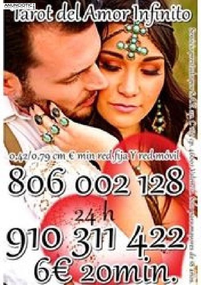 TAROT DEL AMOR INFINITO VISA 10 35min  910 311 422