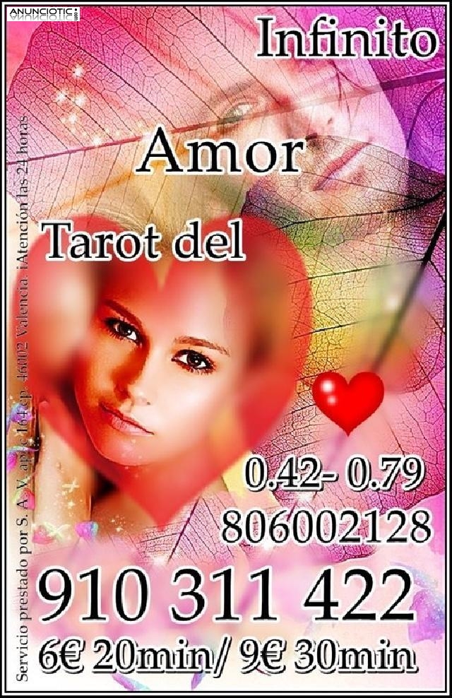 9 euros 30 minutos TAROT DEL AMOR INFINITO LAS 24 HRS 910311422-806002128