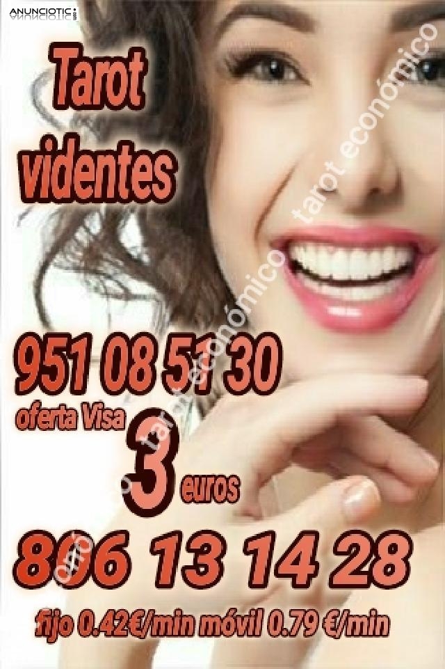 Oferta Visa tarot y videntes 3 eur.