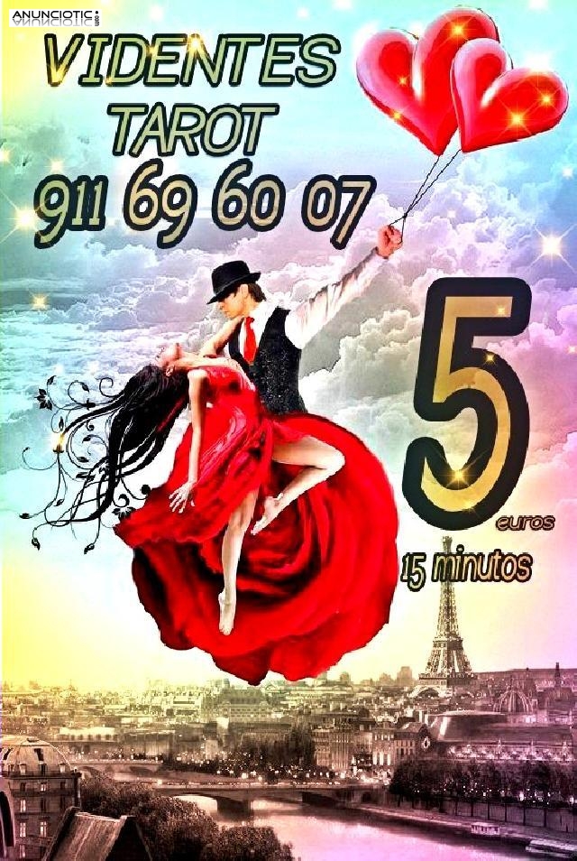 VIDENTES 15 MINUTOS 5 EUROS TAROT VISA Económico 