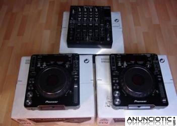 WTS Nuevo 2x PIONEER CDJ-1000MK3 & 1x DJM-800 MEZCLADOR DJ PAQUETE Comprar Nuevo 2x PIONEE