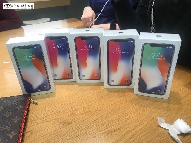 En Venta iPhone X 256Gb,64Gb,Galaxy S8,S8+,S9,S9+ Desbloqueado Sellado en C