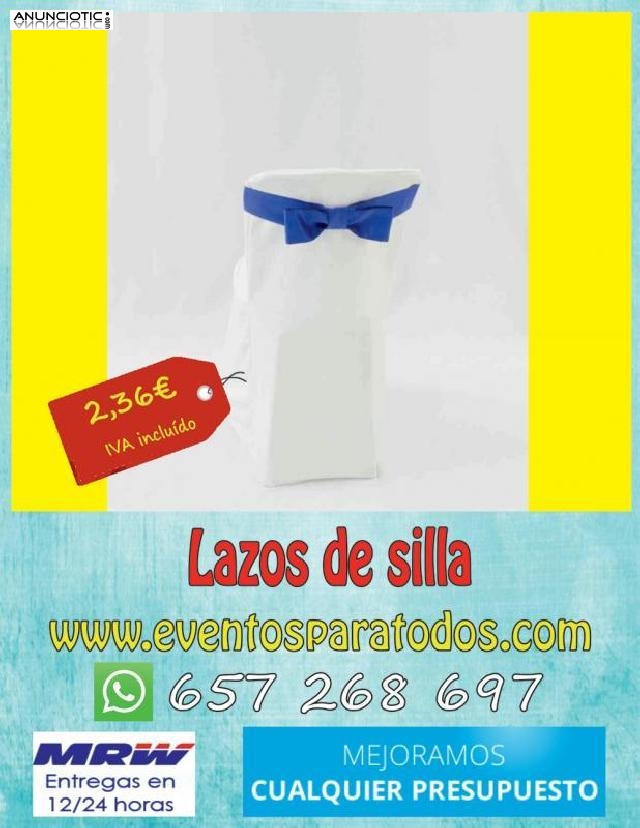 Lazos para sillas de eventos