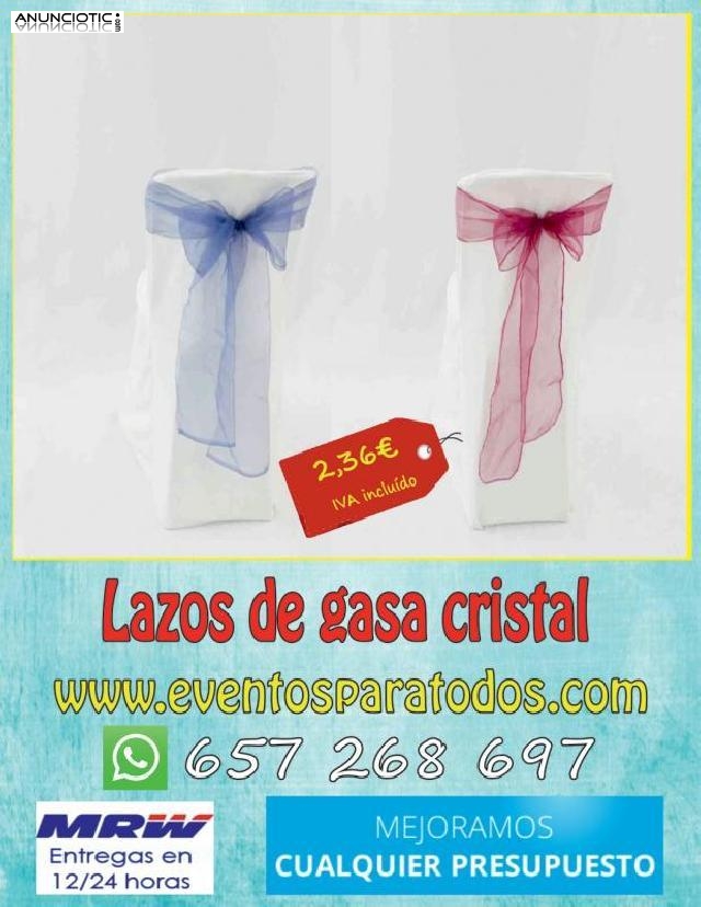 Lazos para sillas de eventos