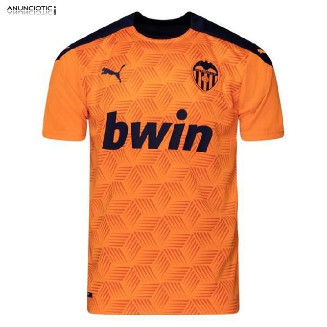 camisetas futbol Valencia baratas  2020/2021