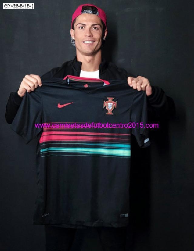 Camiseta Portugal Segunda 2015-2016