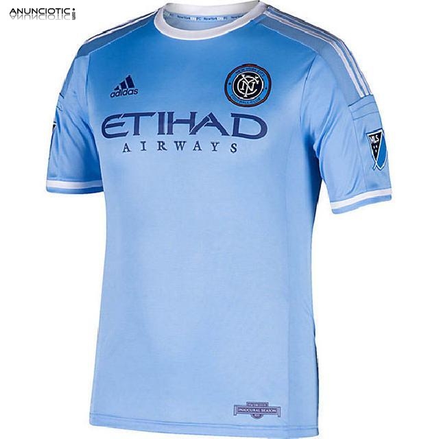 Camiseta New York City baratas Primera 2015 2016