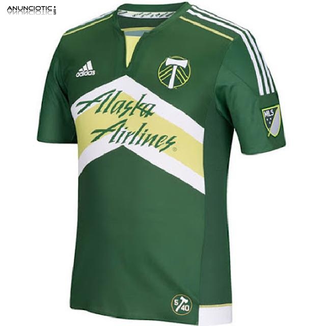 Camiseta de Portland Timbers 2015 baratas Primera