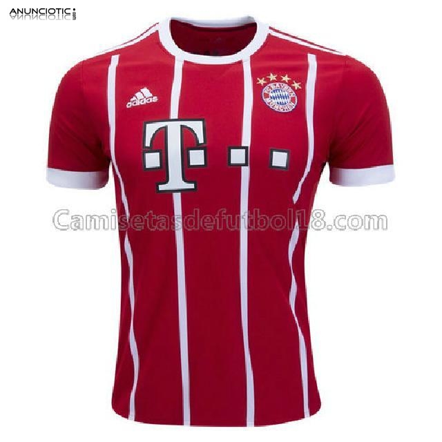 nueva primera equipación bayern de munich 2017-2018