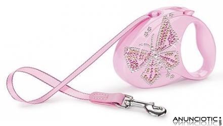 Flexi Glam Butterfly correa extensible lujo cristales Swarovski