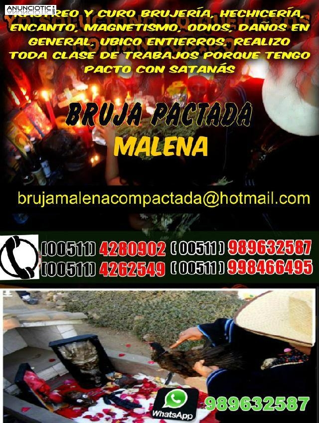 BRUJA PACTADA MALENA - Bruja MALENA, experta en amarres de amor