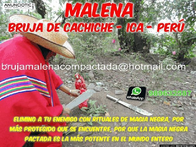 BRUJA PACTADA MALENA - Bruja MALENA, experta en amarres de amor