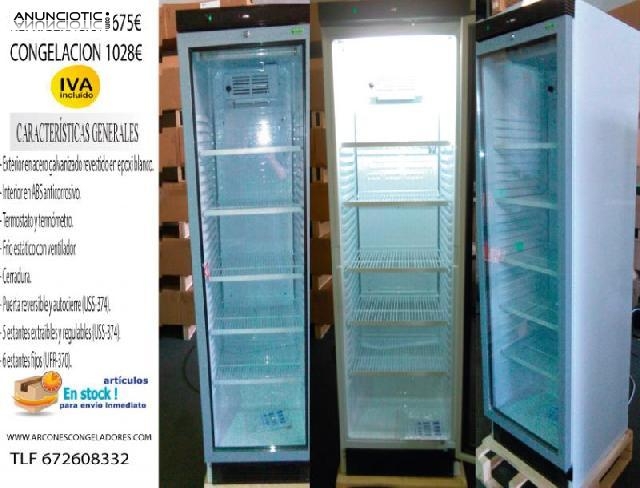 Vitrina congelador o refrigerador vertical nuevo 