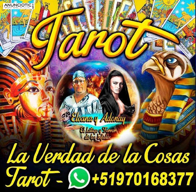 LECTURA DE TAROT  VELAS Y RUNAS CON ELOANA Y ADONAY