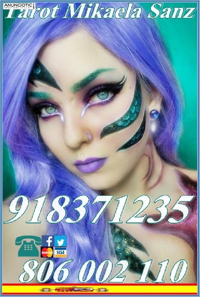  Tarot Mikaela Sanz deseos  sincereos de acrardaros 918 371 235 desde 4 15