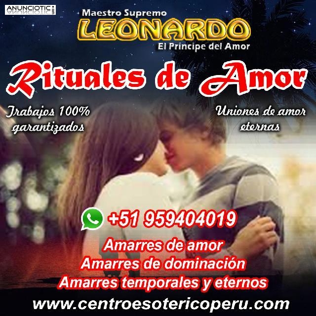 AMARRES DE AMOR TEMPORALES Y ETERNOS