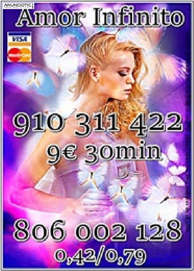 TAROT VISA / LINEA 806 DE AMOR / TAROT BARATO Y FIABLE 910311422