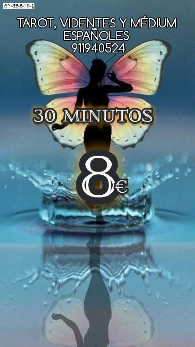 Solo tarot  ,videntes y médium 30 minutos 8 eur oferta 