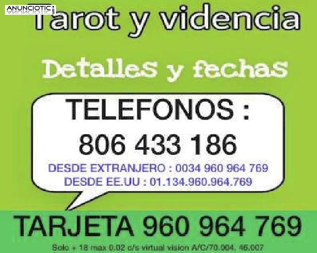 Tarot Que acierte todo vidente medium Tarotista eficaz efectivo amor