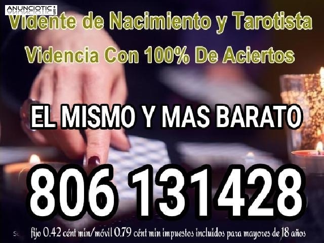 806 tarot económico 0.42 céntimos minutos 