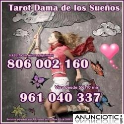 TAROT DAMA DE LOS SUEÑOS 806 131 474 SOLO 0,42 CM. VISA DESDE 5 10 MIN.