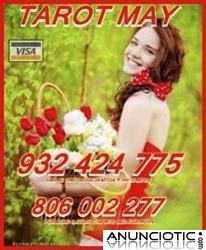 Tarot economico may Visa 932 424 775  desde 5 10 mtos, las 24 horas a tu disposición