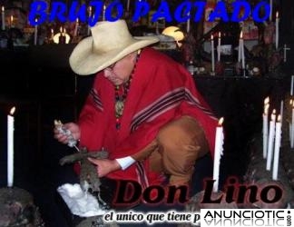 AMARRES PACTADOS MAS FUERTES DEL MUNDO DONDE OTROS FALLAN YO TRIUNFO / BRUJO  DON LINO