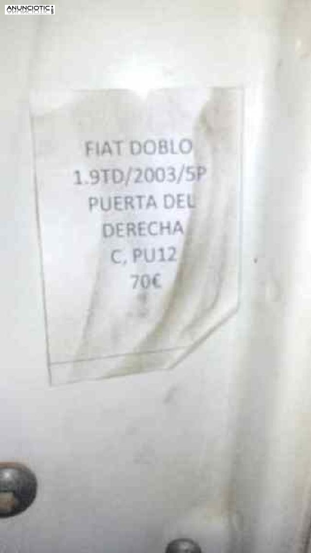 Puerta del. der. de fiat doblo id112865