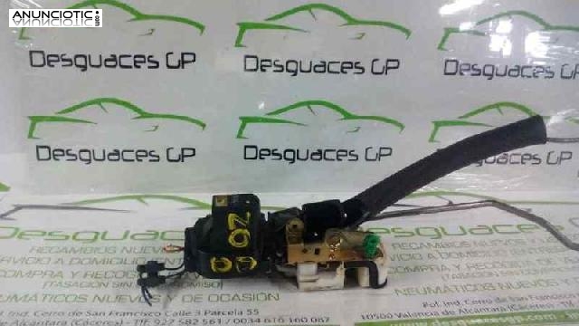 Cerradura puerta del. der. de mg rover