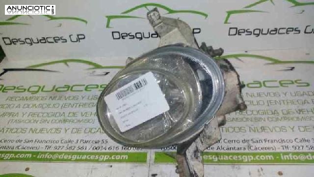 Faro antiniebla izq. de peugeot 206