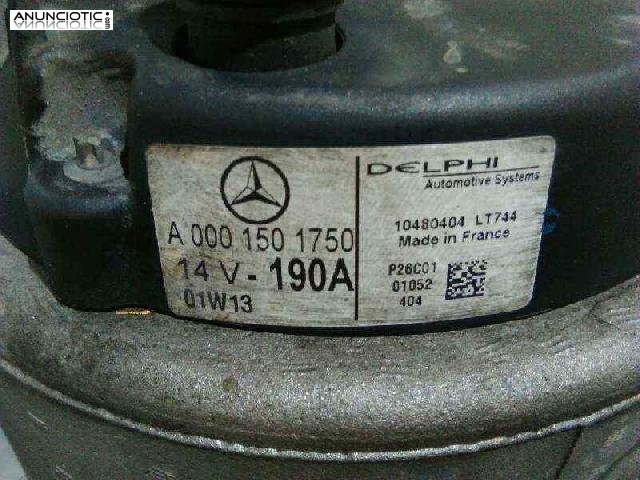 Alternador de mercedes clase c