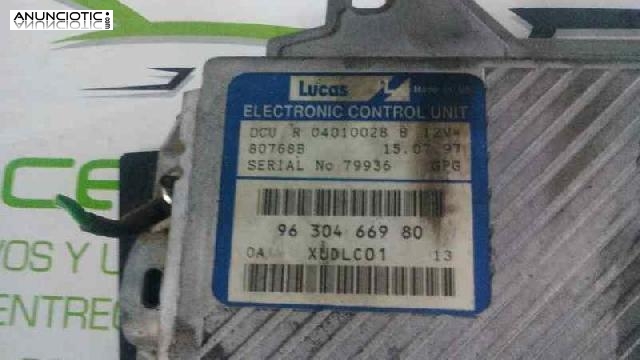 Centralita motor uce de peugeot 406