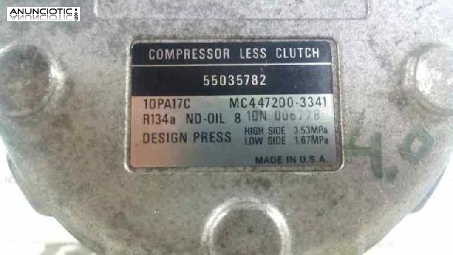 121574 compresor de chrysler jeep