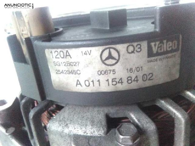 161950 alternador mercedes clase c