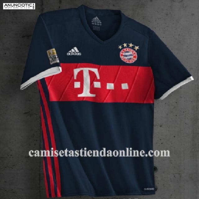 nueva replica equipacion bayernmunich futbol 2017-2018