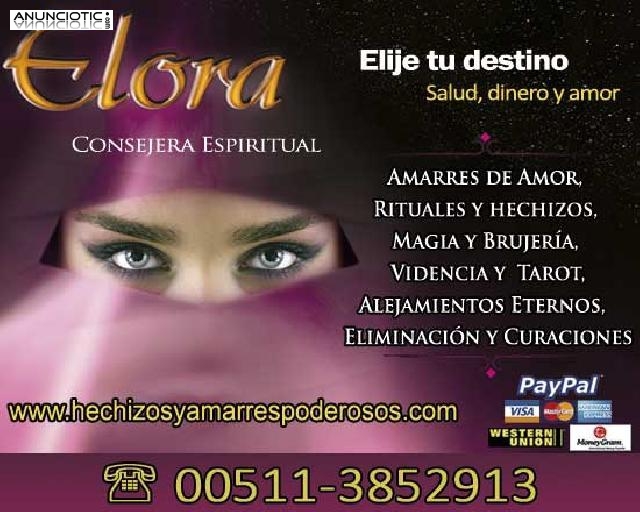 VIDENTE Y TAROTISTA ELORA SABAGH 00511-3852913 