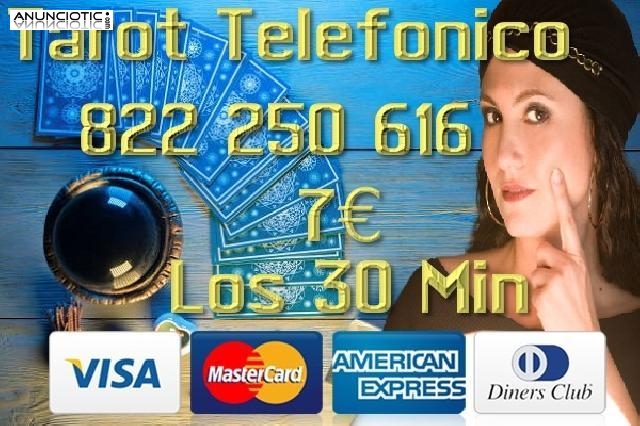 Tarot Visa 7  los 30 Min/806 Tirada de Tarot