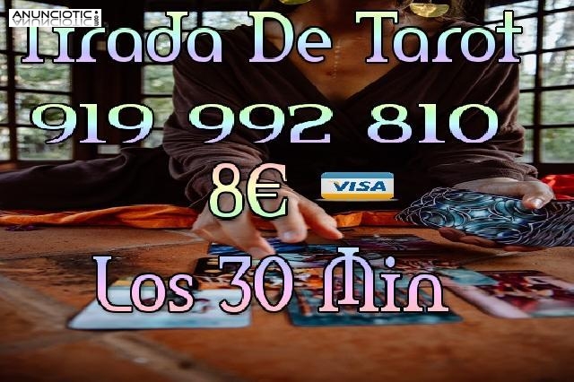 Tarot Visa 8  los 30 Min/806 Tirada de Tarot