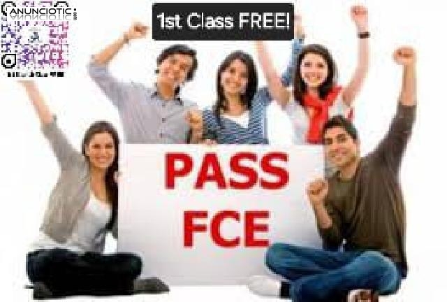 **Prepárate para el examen FCE  ¡Primera clase GRATIS!** 