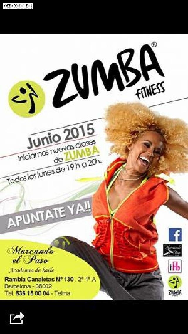 Iniciamos nuevas clases de zumba