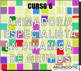 Curso a distancia ANIMADOR DINAMICA DE GRUPOS