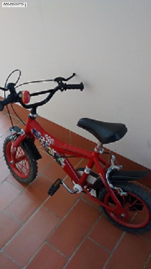 BICI RAYO MCQUEEN + TIMBRE MCQUEEN