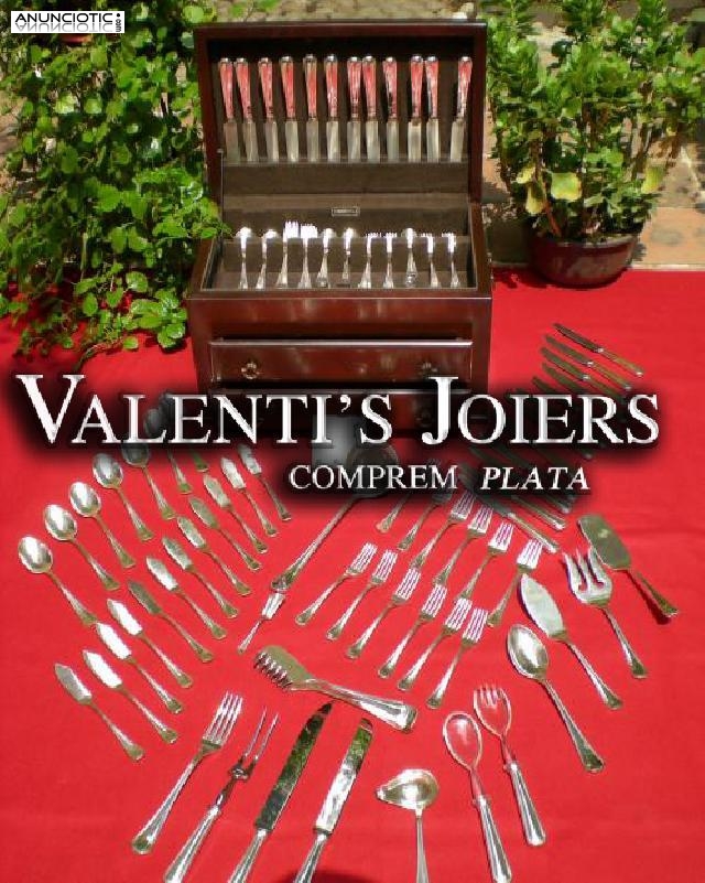 COMPRO PLATA, VALENTI´S JOIERS 