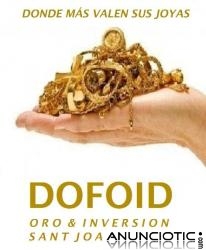 Dofoid le da más dinero por sus joyas de oro