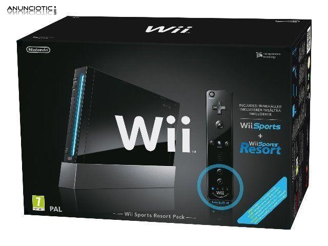 Nintendo Wii Flasheada + Pack Sport Resort