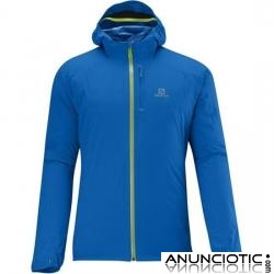 CHAQUETA SALOMON IMPERMEABLE y TRANSPIRABLE RUNNNING