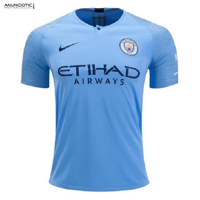 Camiseta Manchester City Primera 2018-2019